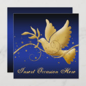 Dood van vrede kaart (Voorkant / Achterkant)