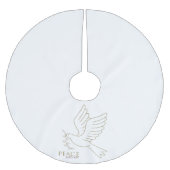 Dood van vrede kerstboom rok (Voorkant)