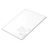 Dood van vrede notitieblok (Schuin)