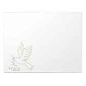 Dood van vrede notitieblok (Voorkant)