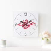 Dood van vrede vierkante klok (Huis)