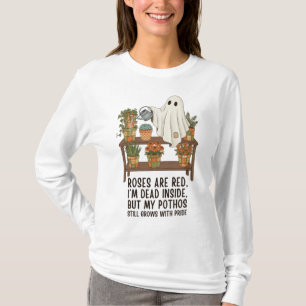 Dood vanbinnen - Grappige spookplantliefhebber T-shirt