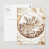 Dood versus Wereld briefkaart (Voorkant / Achterkant)