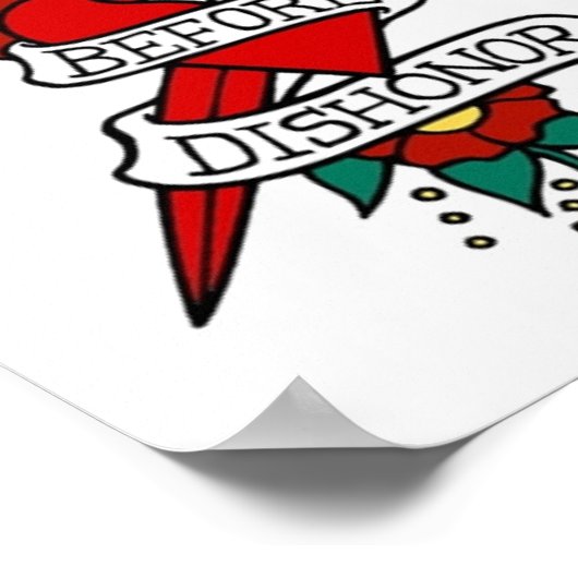  dood voor bisschonor poster (Hoek)