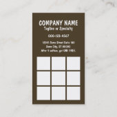 dood voor cafebloffkoffie klantenkaartje (Achterkant)