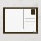 dood voor decaf bokeh briefkaart (Achterkant)