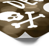 dood voor decaf bokeh poster (Hoek)