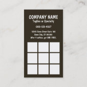 dood voor decaf klantenkaartje (Achterkant)