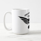 dood voor decaf koffiemok (Links)