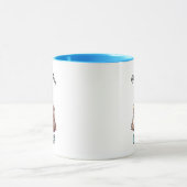 Dood voor decaf; koffieverslaafde mok (Midden)