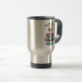 Dood voor decaf; koffieverslaafde reisbeker (Voorkant rechts)