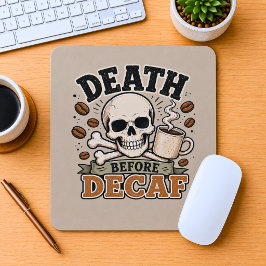 Dood Voor Decaf Muismat