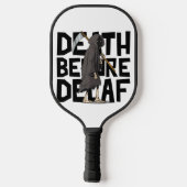 Dood voor Decaf Pickleball Paddle (Achterkant)