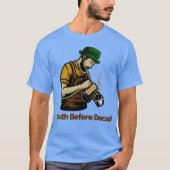 Dood voor Decaf T-shirt (Voorkant)
