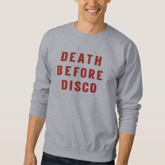 Dood voor Disco Trui (Voorkant)