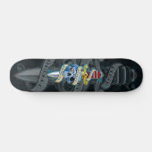 Dood voor Dishonor Knife Design Persoonlijk Skateboard (Horizontaal)