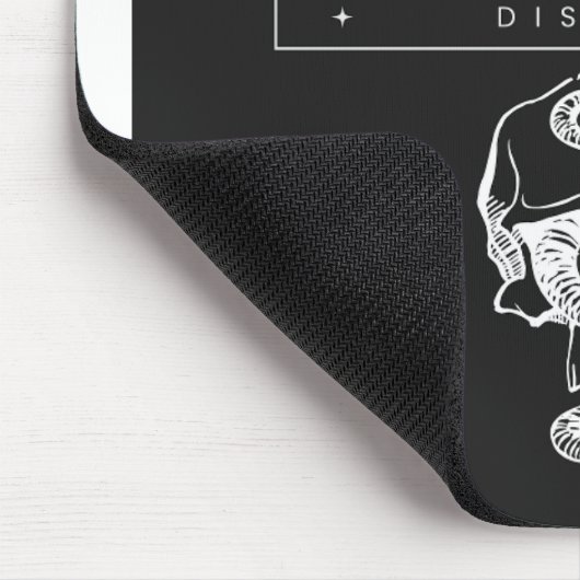 Dood voor Dishonor Mousepad Muismat (Hoek)