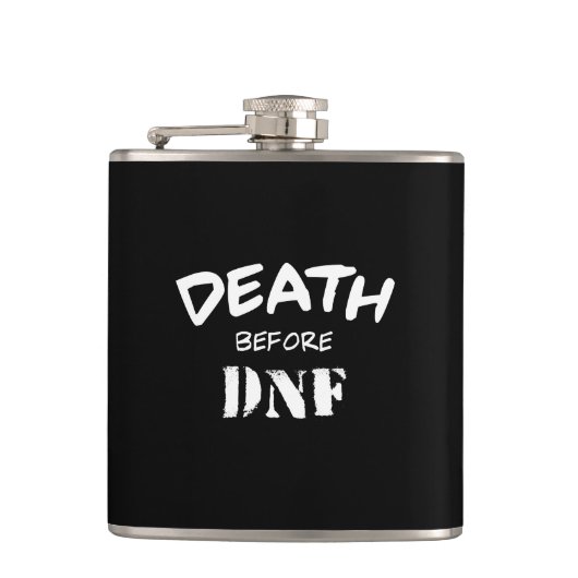Dood voor DNF Heupfles (Voorkant)