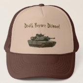 Dood voor ontkoppelen trucker pet (Voorkant)