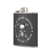 Dood voor schimmel (grijs) heupfles (Links)