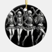 Dood vrouwen dansen keramisch ornament (Voorkant)