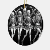 Dood vrouwen dansen keramisch ornament (Links)