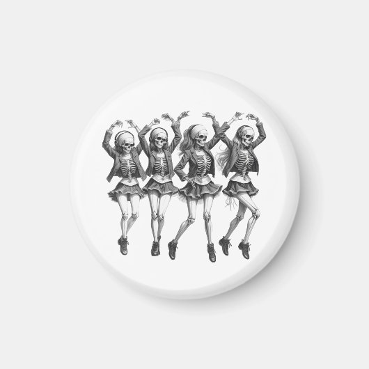 Dood vrouwen dansen magneet (Voorkant)