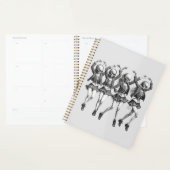 Dood vrouwen dansen planner (Display)