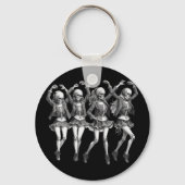 Dood vrouwen dansen sleutelhanger (Voorkant)