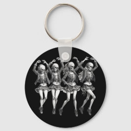 Dood vrouwen dansen sleutelhanger