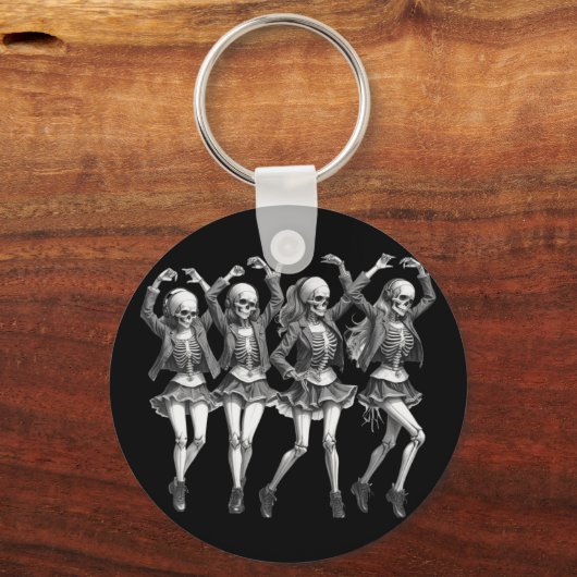 Dood vrouwen dansen sleutelhanger (Achterkant)