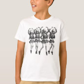 Dood vrouwen dansen t-shirt (Voorkant)