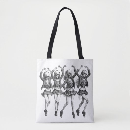 Dood vrouwen dansen tote bag (Voorkant)