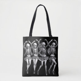 Dood vrouwen dansen tote bag