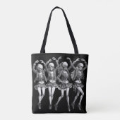 Dood vrouwen dansen tote bag (Achterkant)