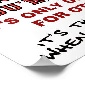 Dood vs. Stomme Funny Poster (Hoek)