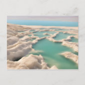 Dood zee in Israël Briefkaart (Voorkant)