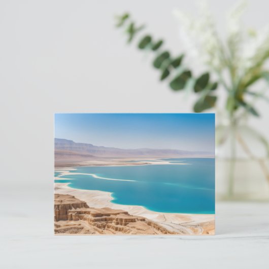 Dood Zee in Israël Briefkaart (Staand voorkant)