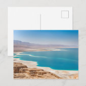 Dood Zee in Israël Briefkaart (Voorkant / Achterkant)