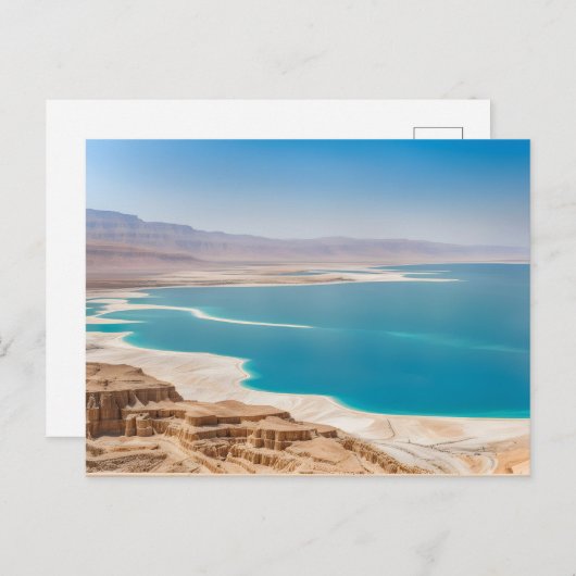 Dood Zee in Israël Briefkaart (Voorkant / Achterkant)
