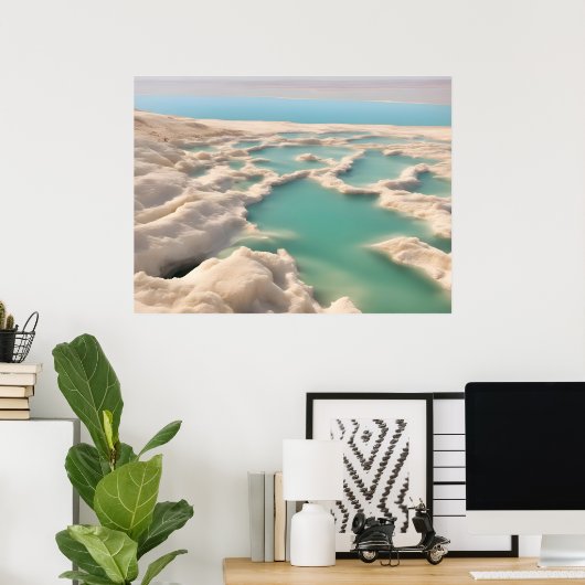 Dood zee in Israël Poster (Thuiskantoor)
