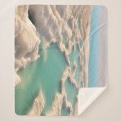 Dood zee in Israël Sherpa Deken (Voorkant)