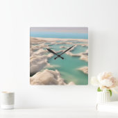 Dood zee in Israël Vierkante Klok (Huis)