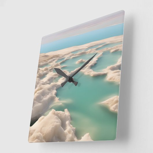 Dood zee in Israël Vierkante Klok (Hoek)