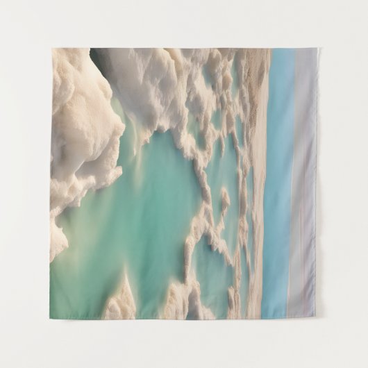 Dood zee in Israël Wandkleed (Voorkant (horizontaal))