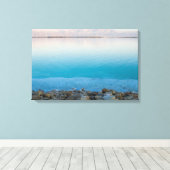 Dood zee Israël Canvas Afdruk (Insitu (Houten vloer))