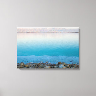 Dood zee Israël Canvas Afdruk