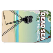Dood Zee voor een vakantie! Reisposter Magneet (Horizontaal)