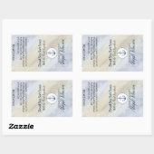 Dood Zee Zout Clay Homemade Handgemaakte zeep Rechthoekige Sticker (Vel)