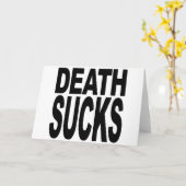 Dood zuigt kaart (Gele Bloem)